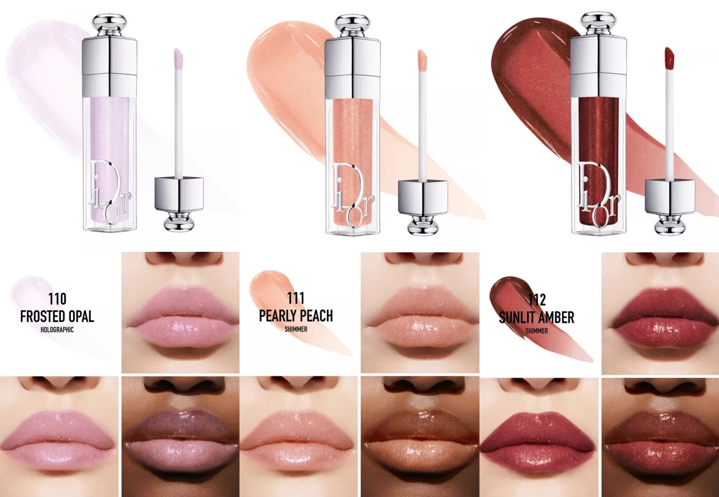 New shades of the DIOR Addict Lip Maximiser