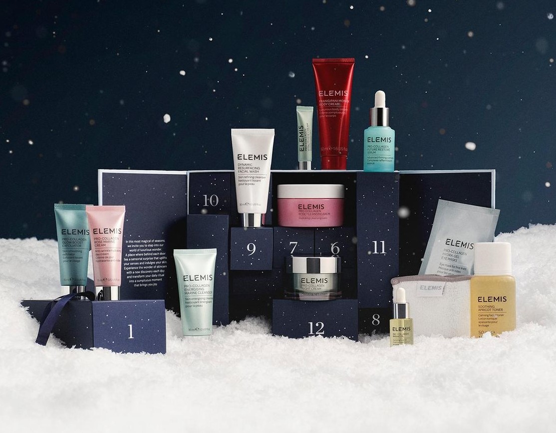 Elemis 12 Days of Skincare Wonders Beauty Advent Calendar