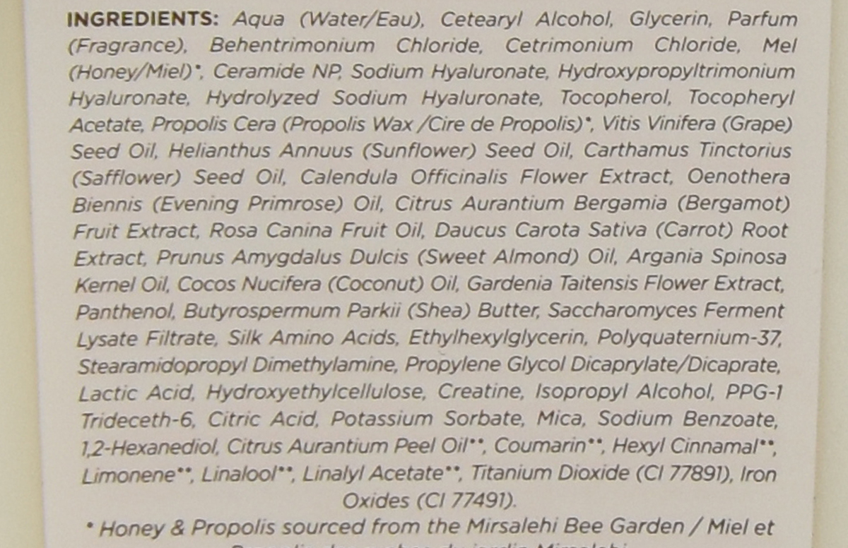 Gisou Honey Gloss Ceramide Therapy Hydrating Conditioner review