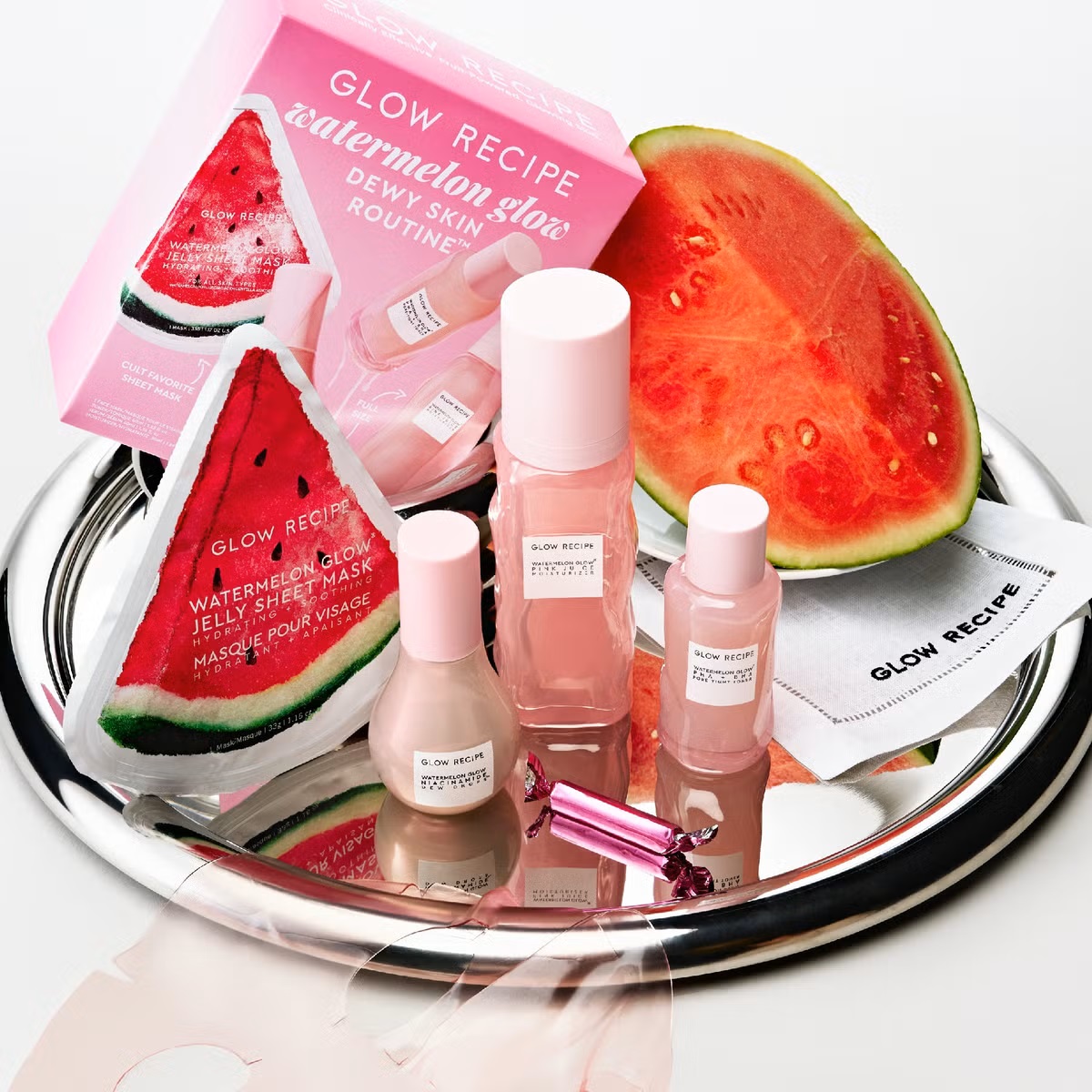 Glow Recipe Watermelon Glow Dewy Skin Routine