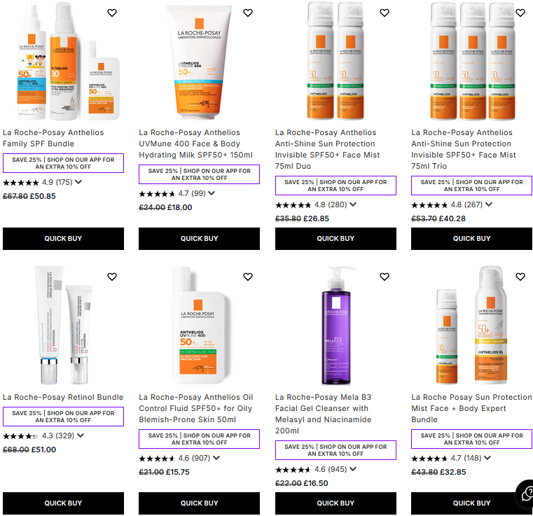 25% off La Roche-Posay at Lookfantastic 25% off La Roche-Posay at Lookfantastic