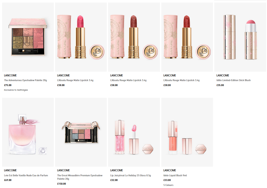 Lancôme Holiday 2025 Collection