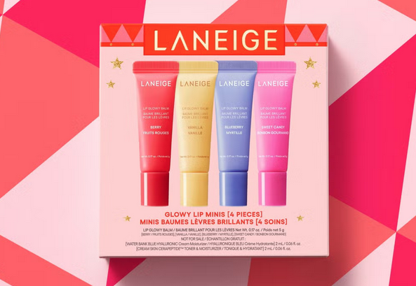 Laneige Mini Lip Glowy Balm Set