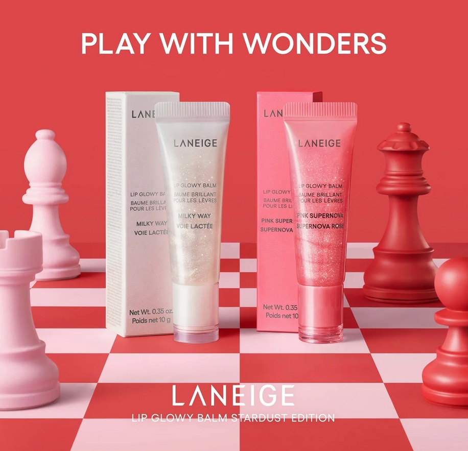 New Laneige Lip Glowy Balms at Lookfantastic