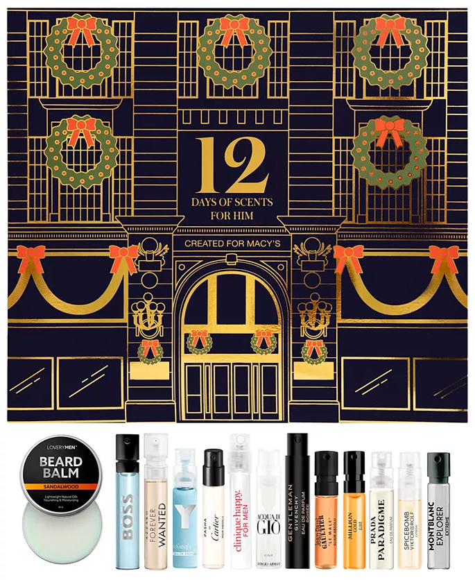 Macy’s 112 Days of Scent For Him Advent Calendar Fragrance Set