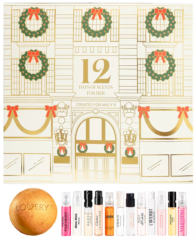Macy’s 12 Days of Scent For Her Advent Calendar Fragrance Set