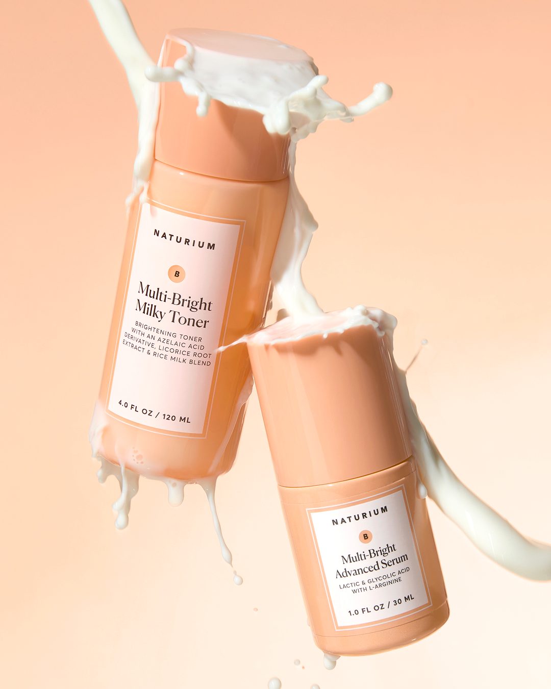 Naturium Multi-Bright Milky Toner & Multi-Bright Advanced Serum