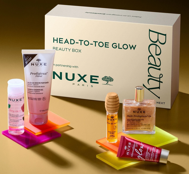 Next x Nuxe Head to Toe Glow Beauty Box 2025 Next x Nuxe Head to Toe Glow Beauty Box 2025
