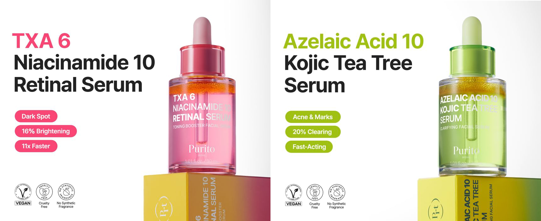 New launches from Purito