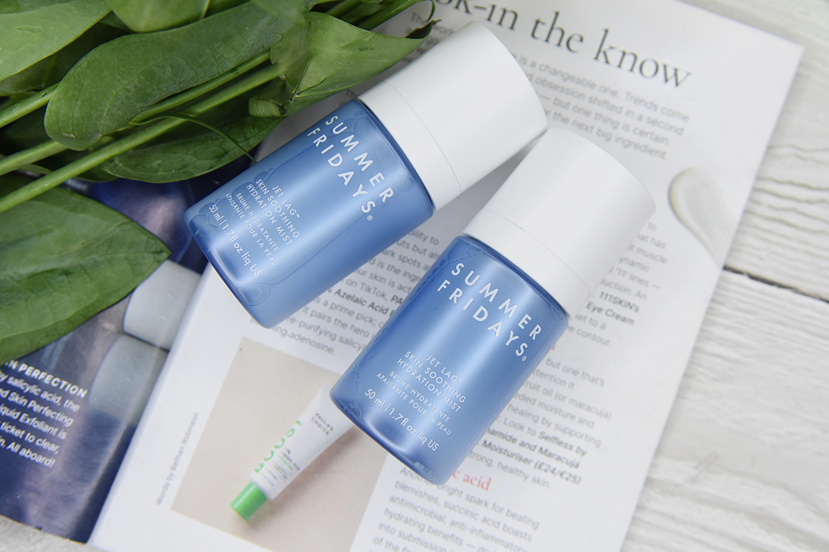 SUMMER FRIDAYS Jet Lag Skin Soothing Hydration Mist Review