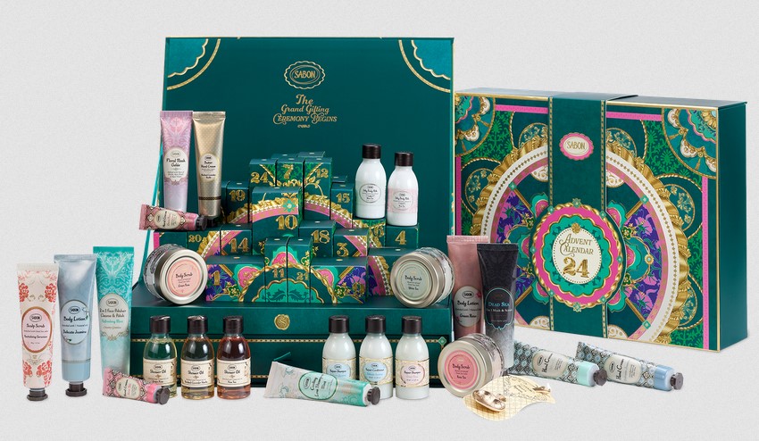 Sabon Majestic Gala Advent Calendar 24 Days