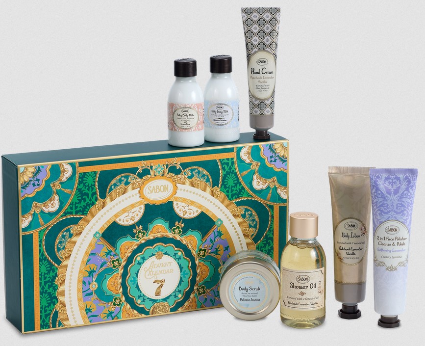 Sabon Majestic Gala Advent Calendar 7 Days