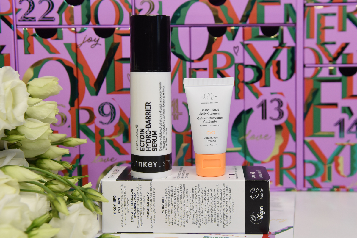 The INKEY List Ectoin Hydro-Barrier Serum & Drunk Elephant Beste No. 9 Jelly Cleanser