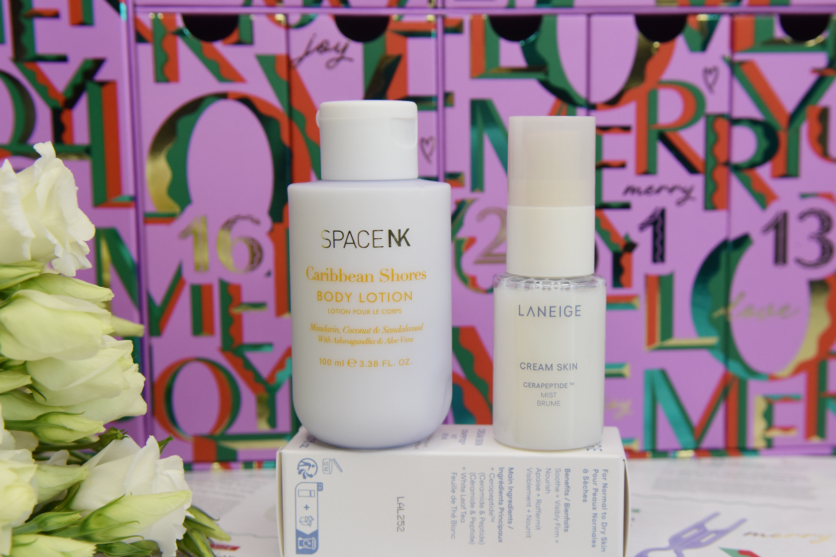 Space NK Caribbean Shores Body Lotion & LANEIGE Cream Skin Cerapeptide Mist