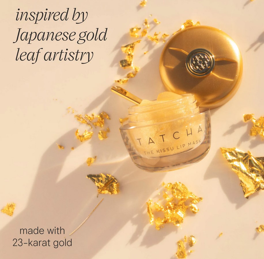 Tatcha The Kissu Lip Mask - Gold Leaf