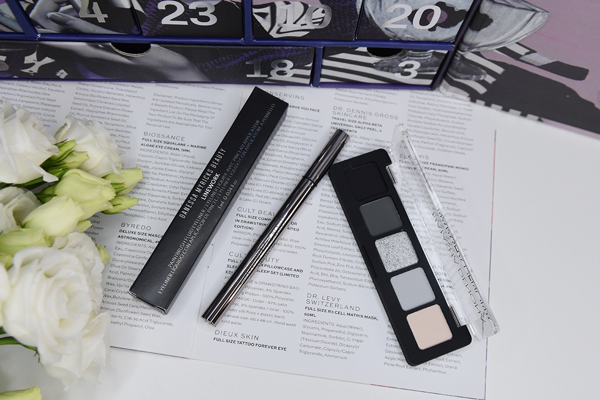Danessa Myricks Beauty Linework Eyeliner and Natasha Denona Mini Xenon Eyeshadow Palette