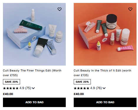 Cult Beauty Hair Edits