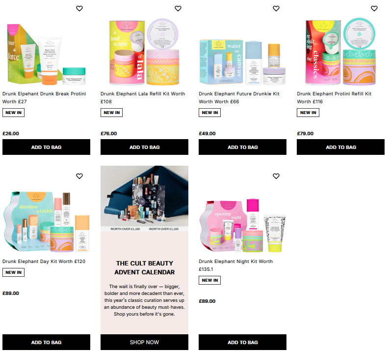 Drunk Elephant Holiday 2025 Gift Sets