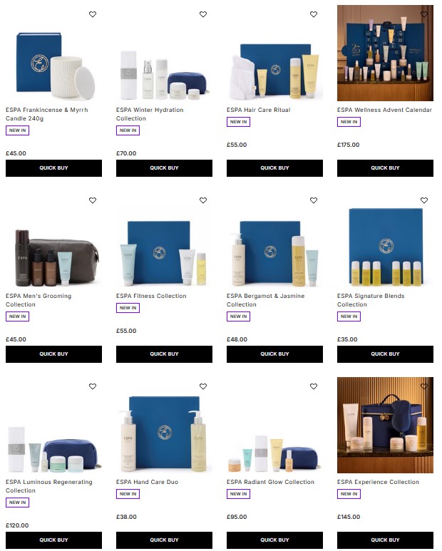 ESPA Holiday 2025 Collection ESPA Holiday 2025 Collection