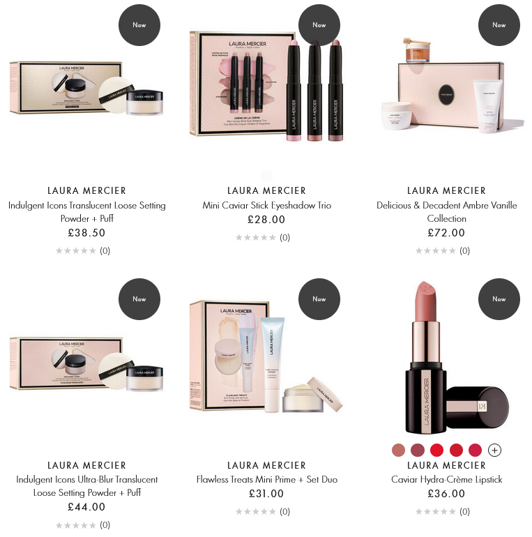 Laura Mercier Holiday 2025 Gift Setsat Space NK