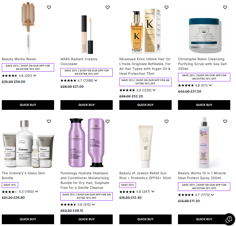 Up to 30% off selected at Lookfantastic Up to 30% off selected at Lookfantastic