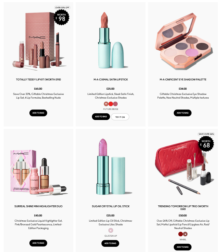 MAC Holiday 2025 Collection