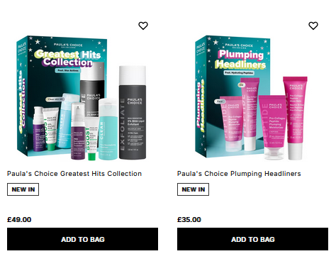 Paula's Choice Holiday 2025 Gift Sets