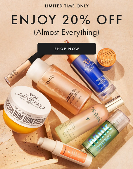 20% off (almost) everything at Space NK 20% off (almost) everything at Space NK