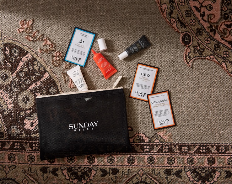 20% off + free Sunday Riley Glow Kit when you buy 2 selected products at Cult Beauty