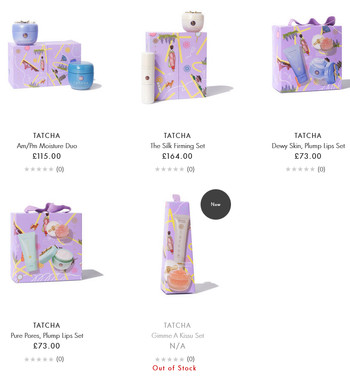 Tatcha Holiday 2025 Gift Sets