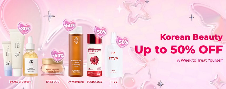 Up to 50% off selected at Yesstyle Up to 50% off selected at Yesstyle