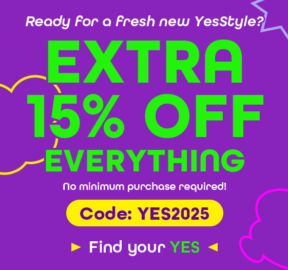 Up to 50% off selected at Yesstyle Up to 50% off selected at Yesstyle