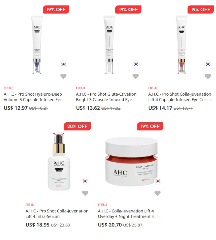 A.H.C Pro Shot Collection