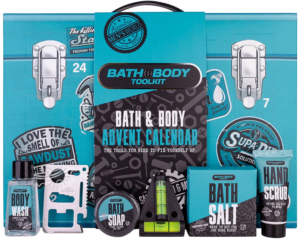 Accentra Bath And Body Toolkit Advent Calendar