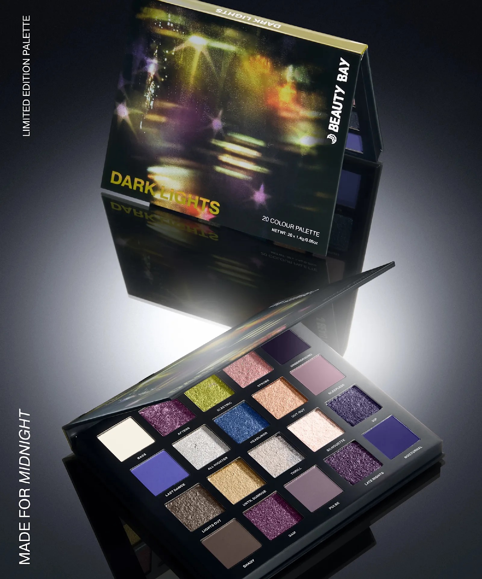 BEAUTY BAY Dark Lights 20 Colour Palette