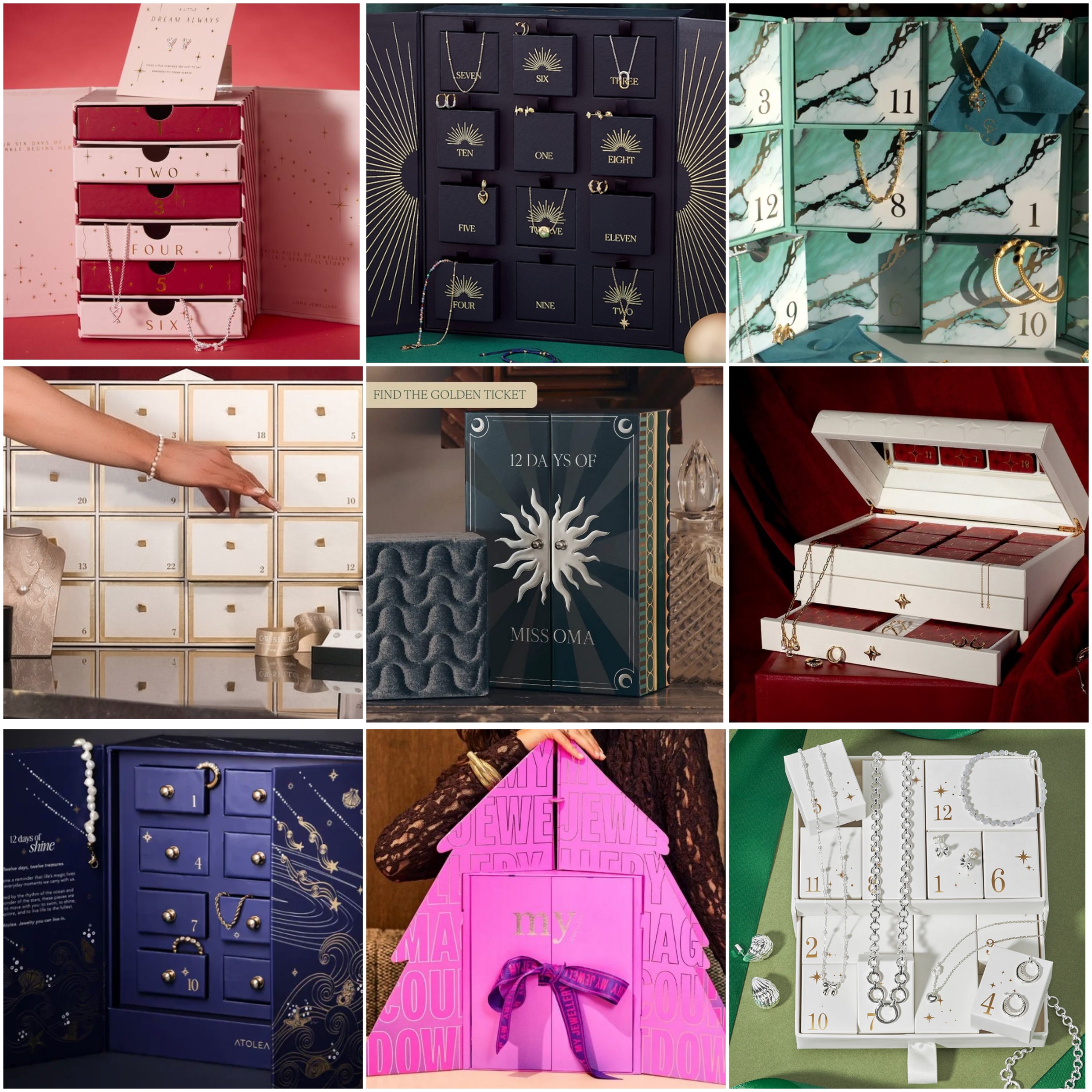 Best Jewellery & Accessories Advent Calendars 2025 Best Jewellery & Accessories Advent Calendars 2025