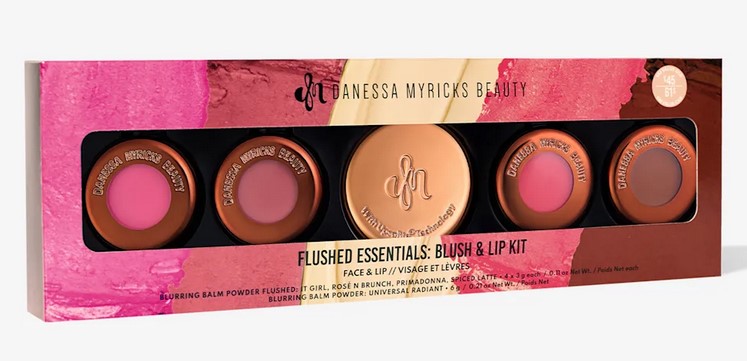 Danessa Myricks Beauty Yummy Skin Flushed Essentials Blush & Lip Kit