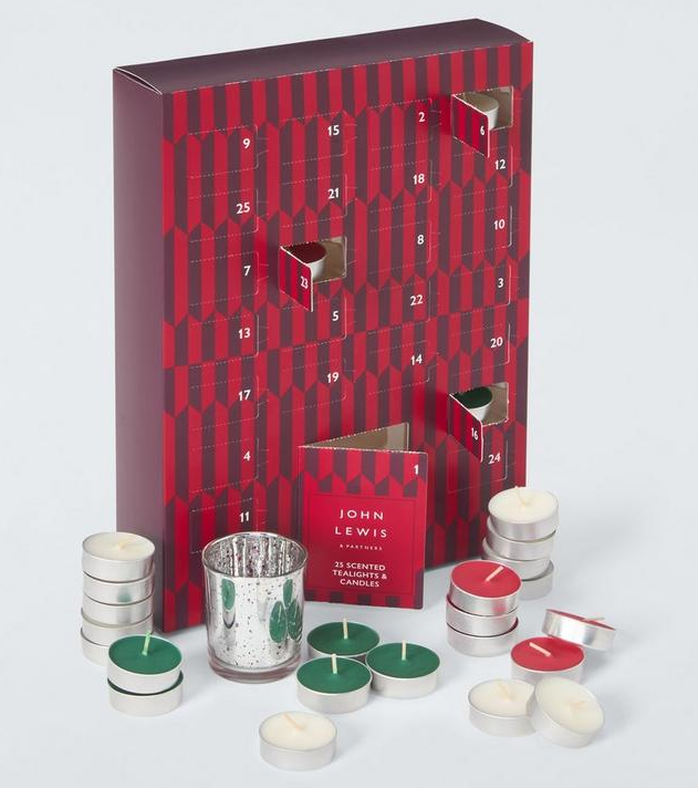 John Lewis Scented Tealight Advent Calendar 2025