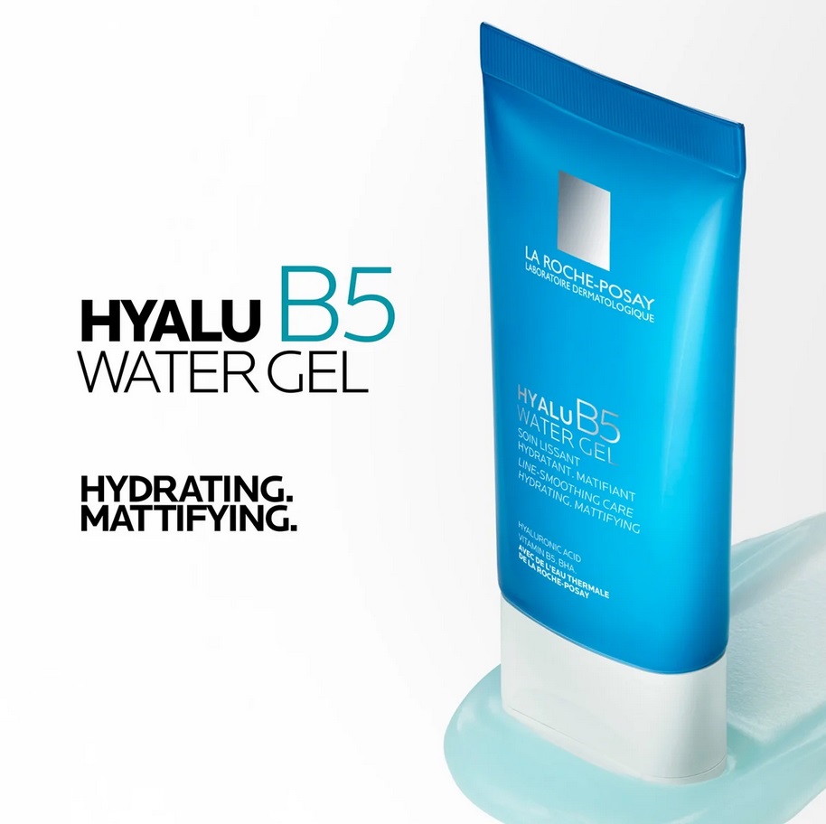 La Roche-Posay Hyalu B5 Instant Fresh Cooling Water-breaking Gel combining Hyaluronic Acid, Vitamin B5 and BHA