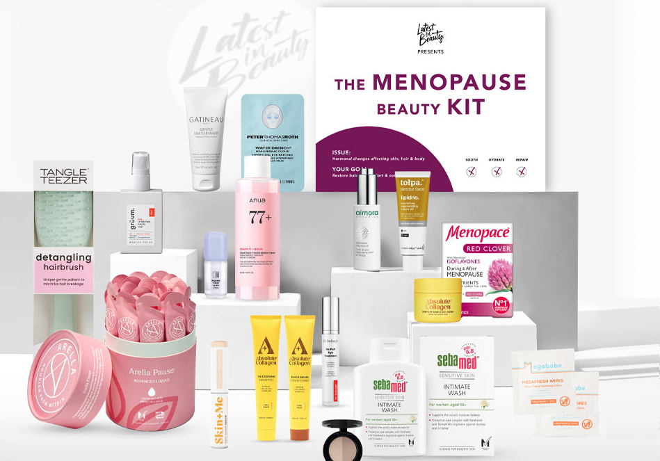 Latest in Beauty The Menopause Beauty Kit 2025 Latest in Beauty The Menopause Beauty Kit 2025