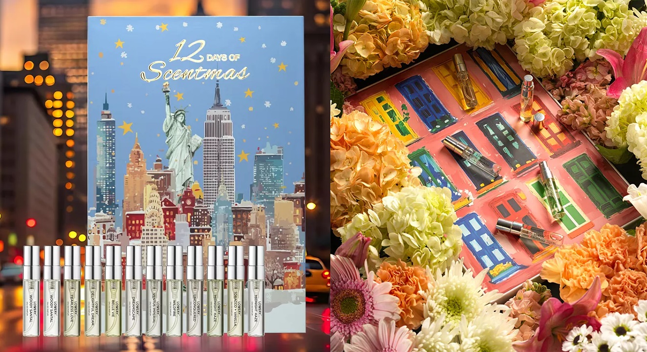 Lovery 12-Pc. Perfume Advent Countdown Gift Set