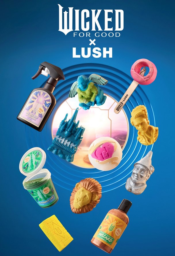 Lush x Wicked For Good collection