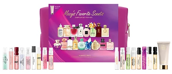 Macy's 18-Pc. Favorite Scents Sampler Set For Her Eau De Parfum Fragrance Kit