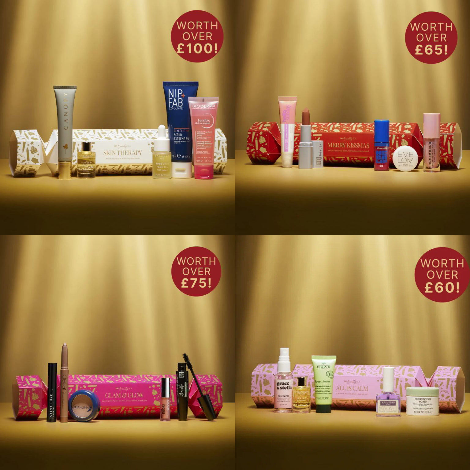 OK! Beauty Box Christmas Crackers 2025 OK! Beauty Box Christmas Crackers 2025