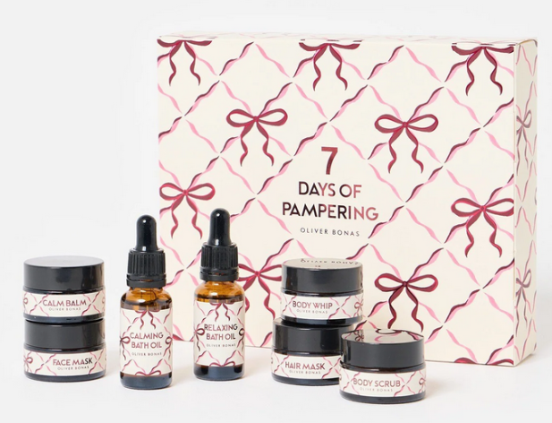 Oliver Bonas 7 Days of Pampering Beauty Advent Calendar.