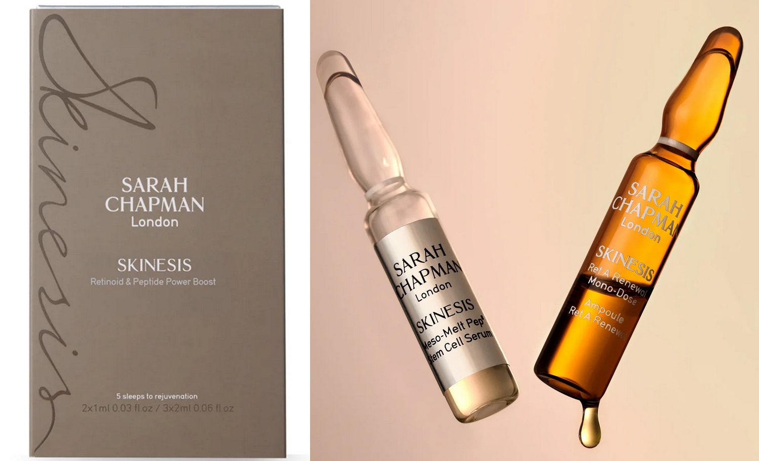 Sarah Chapman Exclusive Retinoid & Peptide Power Boost Kit