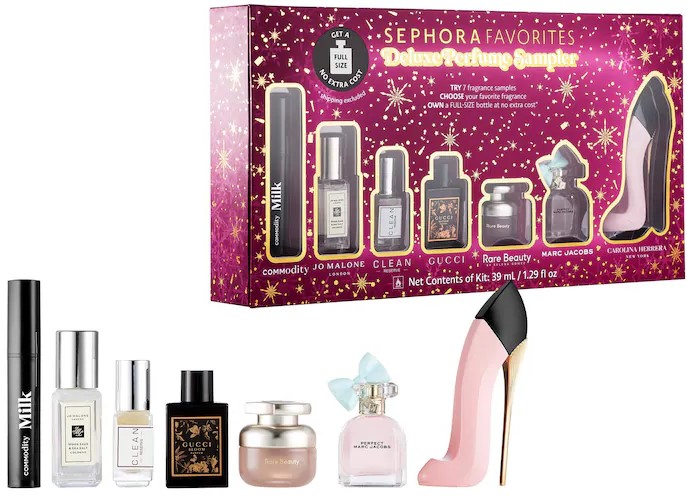 Sephora Favorites Holiday Deluxe Perfume Sampler Set 2025