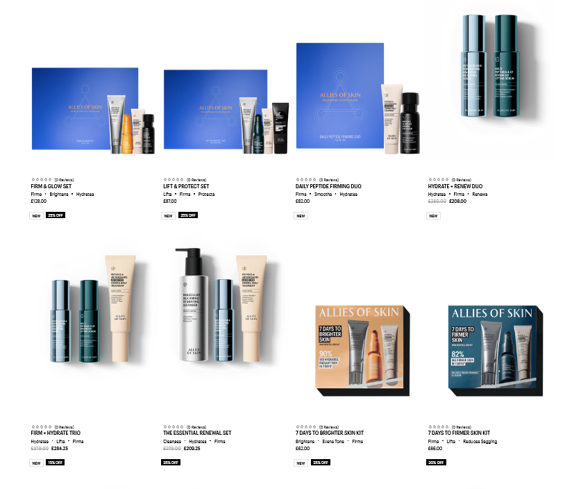Offers at Allies of Skin