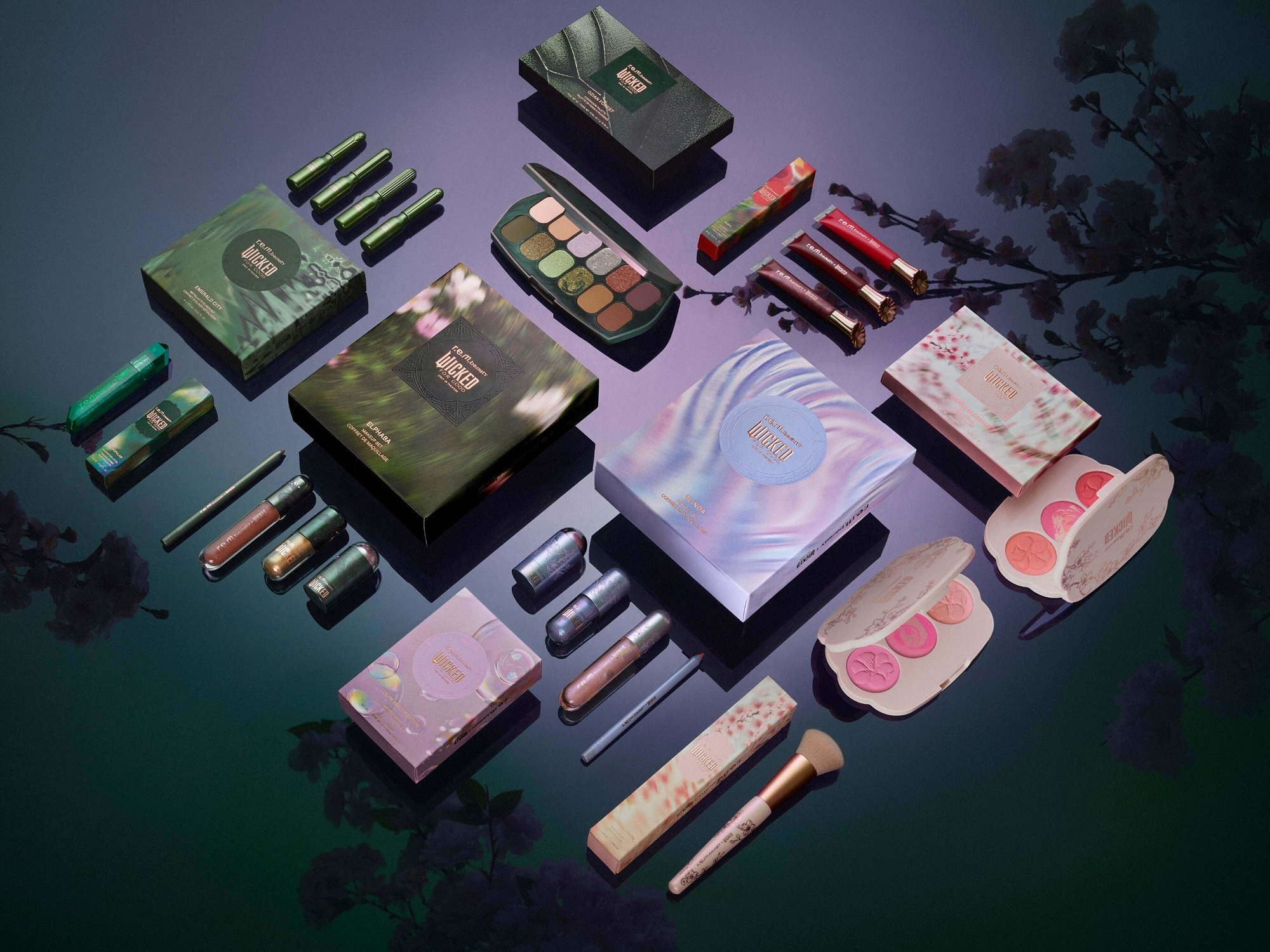 r.e.m. beauty x Wicked collection