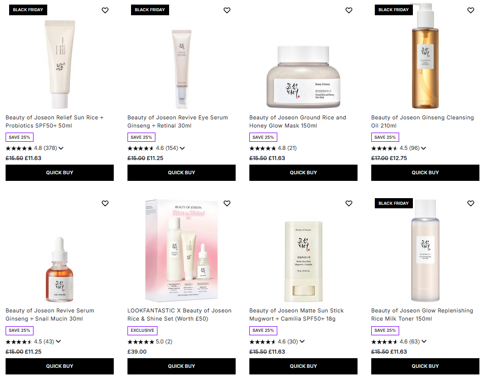 25% off Beauty of Joseon Skincare 25% off Beauty of Joseon Skincare